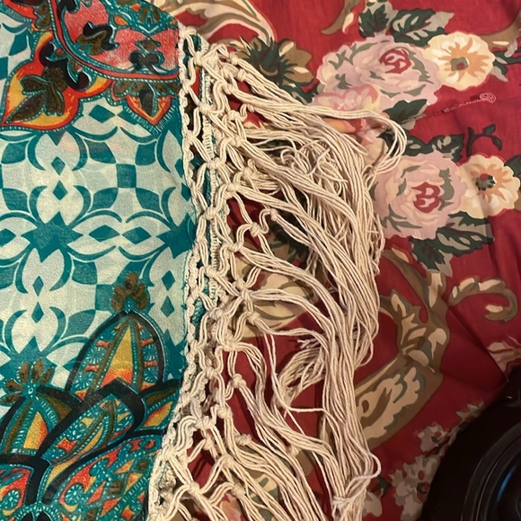 Flying Tomato Sheer Fringe Boho Tunic, NWT Perfect Festival wear - Picture 6 of 11